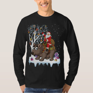 Wombat Lover Xmas Weihnachtsfeier T-Shirt