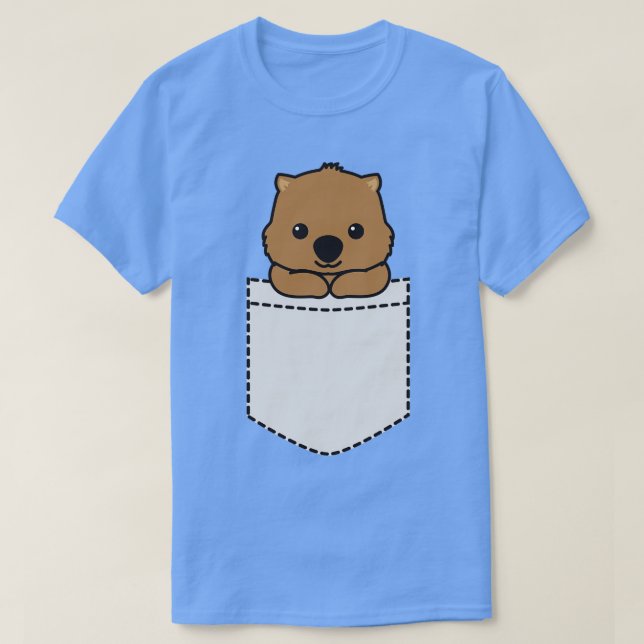 Wombat Pocket T-Shirt (Design vorne)