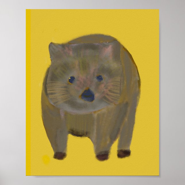 Wombat Poster (Vorne)
