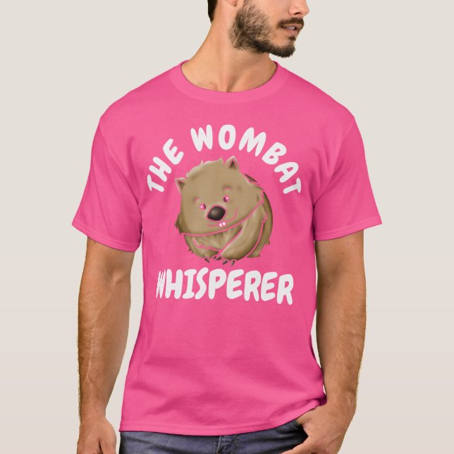 Wombat Redewendungen T-Shirt (Vorderseite)