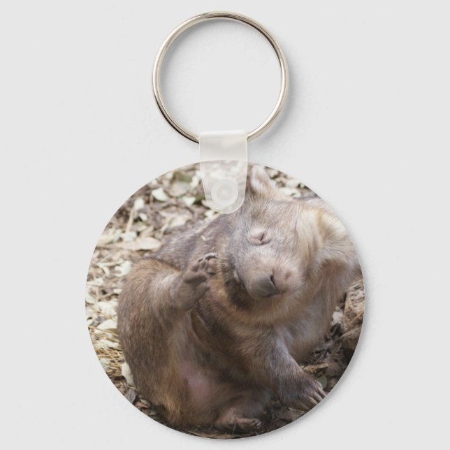 Wombat Scratch Schlüsselanhänger (Vorderseite)