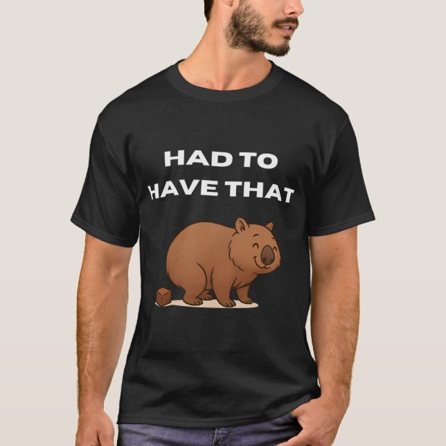 Wombat T-Shirt (Vorderseite)