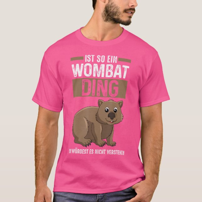Wombat T-Shirt (Vorderseite)