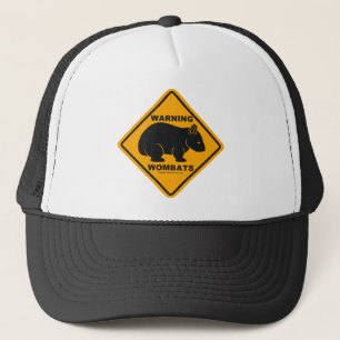 Wombat Warnzeichen Truckerkappe