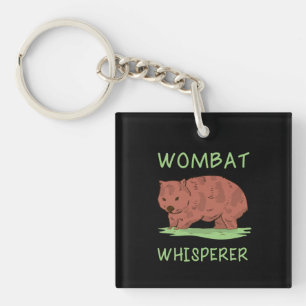 Wombat Whisperer Schlüsselanhänger