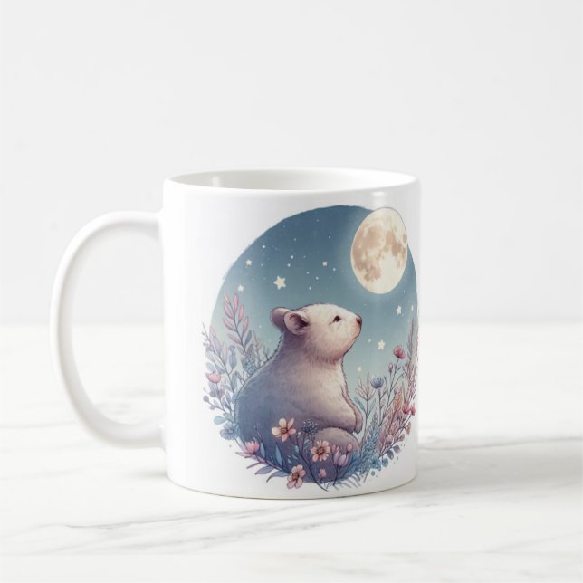Wombat Wonderland Tasse" Kaffeetasse (Links)