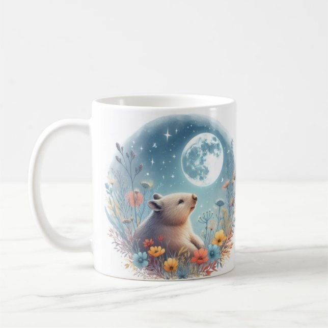 Wombat Wonderland Tasse" Kaffeetasse (Links)
