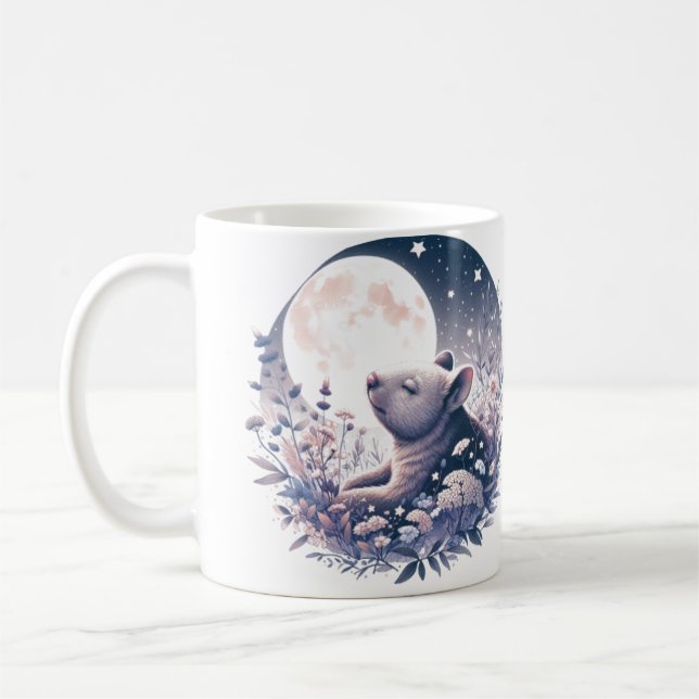 Wombat Wonderland Tasse" Kaffeetasse (Links)