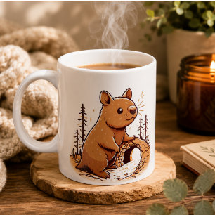 Wombat-Wunderland-Tasse” Kaffeetasse