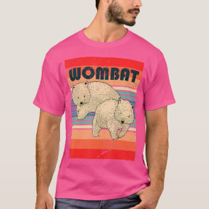 Wombats Lover Outback Aussie Animal Australia Womb T-Shirt