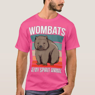 Wombats sind meine Spirit Animal Australia Wombat T-Shirt
