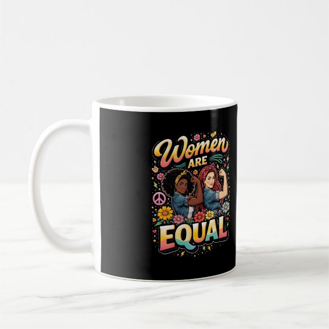 Women Are Equal Kaffeetasse (Links)
