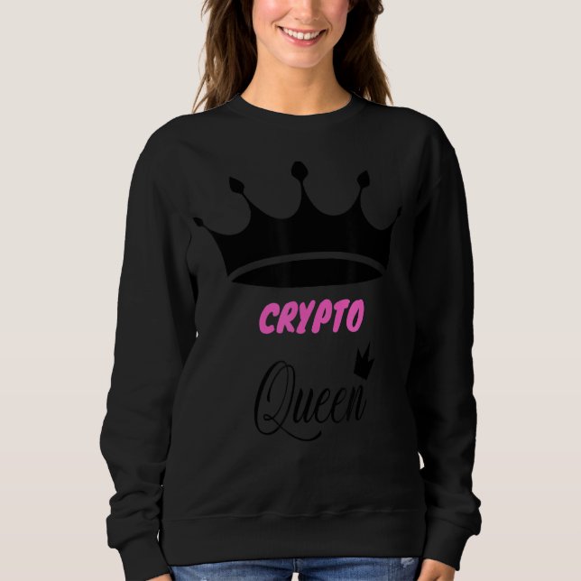 Women Crypto Investor Sweatshirt (Vorderseite)