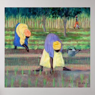 Women Gardening 2005 Poster