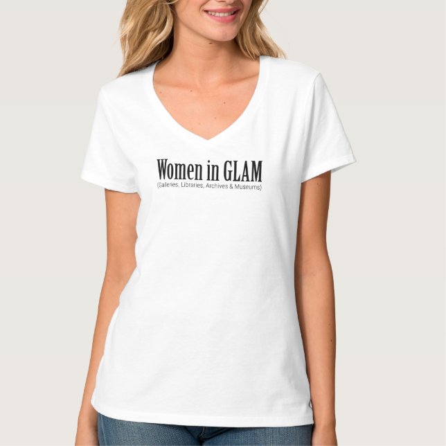 Women in GLAM  T-Shirt (Vorderseite)