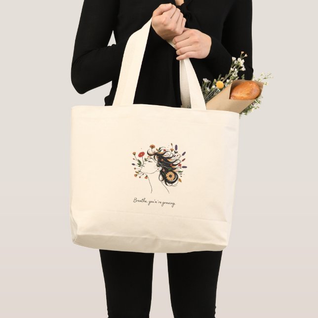 women inspiring totebag  jumbo stoffbeutel (Vorderseite (Produkt))