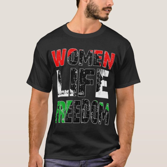 Women Life Freedom T-Shirt (Vorderseite)