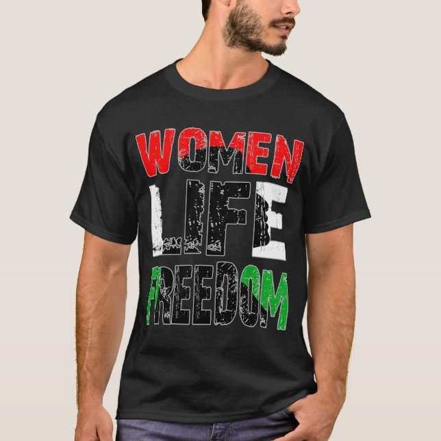 Women Life Freedom T-Shirt (Vorderseite)
