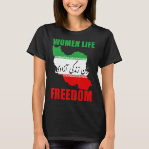 Women Life Freedom Zan Zendegi Azadi Kalligraphie  T-Shirt