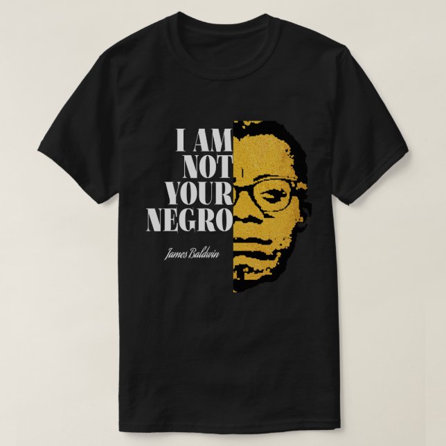 Women Men James Baldwin Phantastisch für Movie Fan T-Shirt (Design vorne)