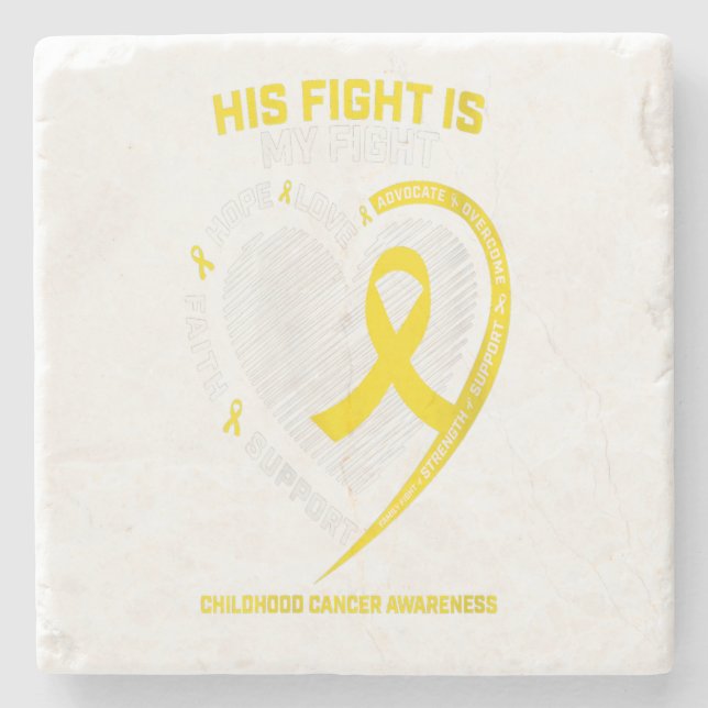 Women Mom Men Grandson Gold Childhood Gift Steinuntersetzer (Vorderseite)