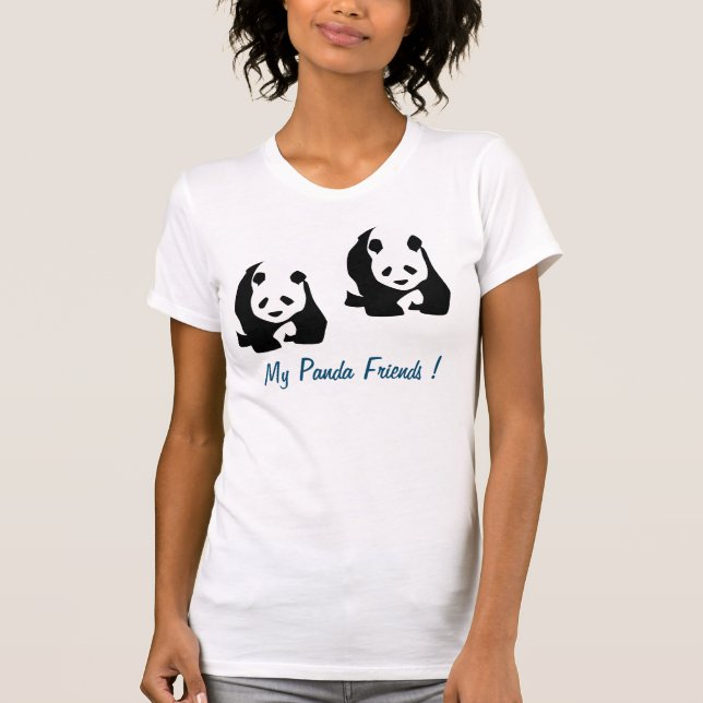 Women Panda T - Shirt (Vorderseite)