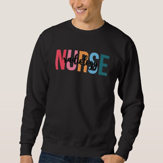 Women Radiology Nurse  For Nursing Student Sweatshirt (Vorderseite)