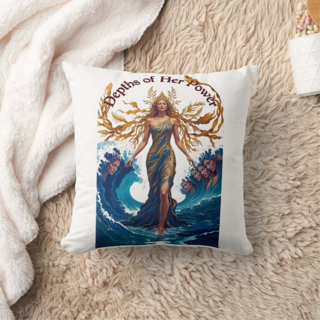 Women’s Day Sea Matriarch, Daughter Gift Kissen (Decke)