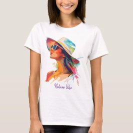 Women’s Nature Vibe Graphic T-Shirt – Girl