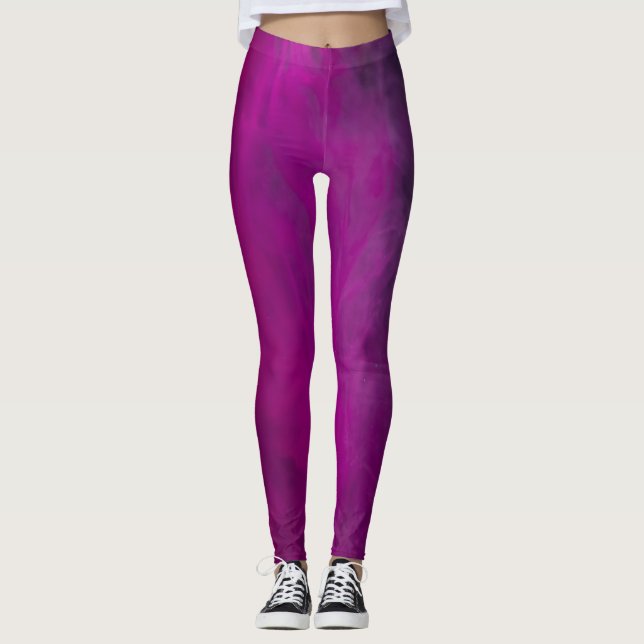 Women’s Purple Leggings – Comfort, Style & Versati (Vorderseite)