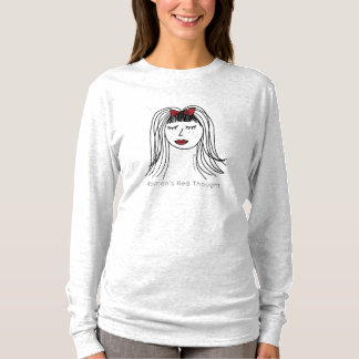 Women’s Red Thought — Yuraima Rangel | CNY Produkt T-Shirt
