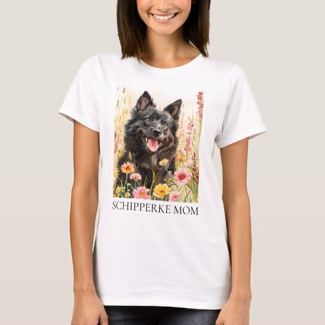 Women’s T-Shirt – Schipperke Mom  (Vorderseite)
