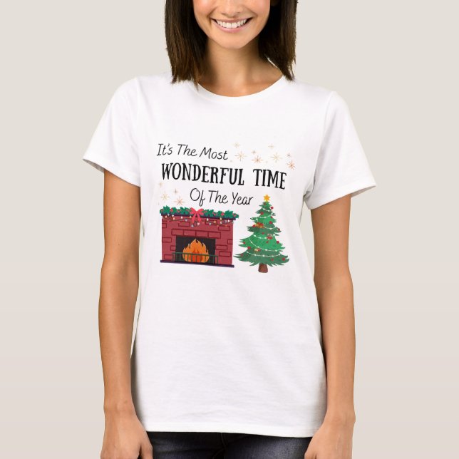 Women’s The Most Wonderful Time of The Year Shirt  (Vorderseite)