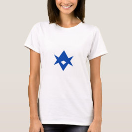 Women T Shirt with Flag of Toyota City, Japan