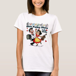Womens 0-H-I-0 Polkas T-Shirt
