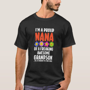 Womens A stolzer Nana a Grandson Nana Oma T-Shirt