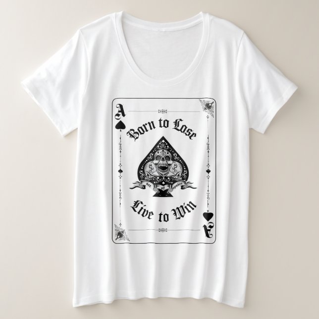 Women's Ace of Spades shirt (Design vorne)