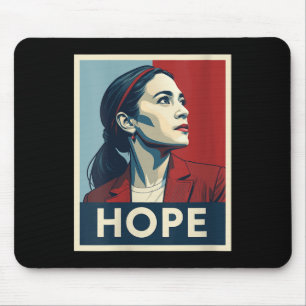 Womens Aoc Alexandria Ocasio Cortez 2028 für Presi Mousepad