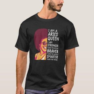 Womens Aries queen women Astrologie zodiac Aries g T-Shirt