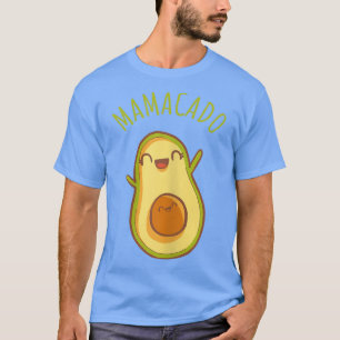 Womens Baby Showroom Avocado Pregnant Mama Mamacad T-Shirt