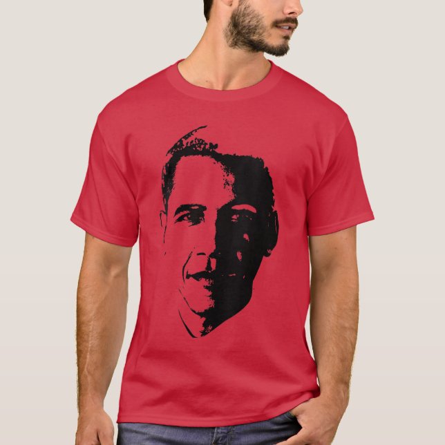 Womens Barack Obama VNeck T-Shirt (Vorderseite)
