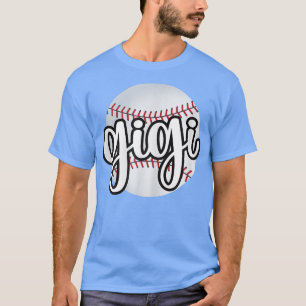 Womens Baseball Gigi Baseball Fan Proud Baseball G T-Shirt