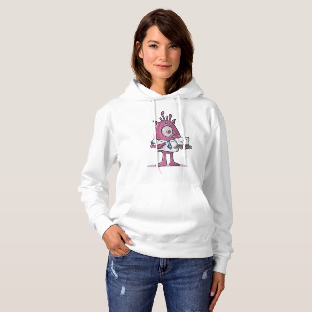 Women's Basic Hooded Sweatshirt (Vorne ganz)