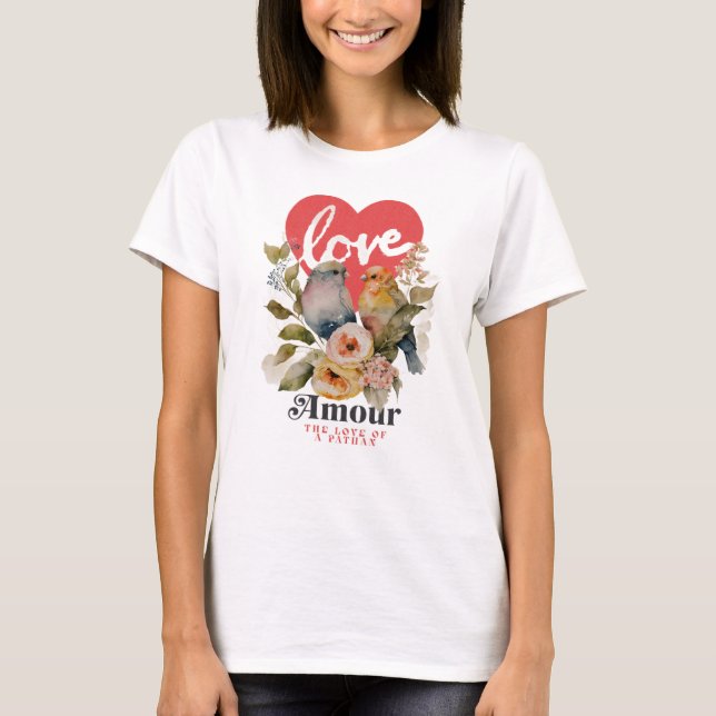  Women's Basic T-Shirt amour afghan (Vorderseite)