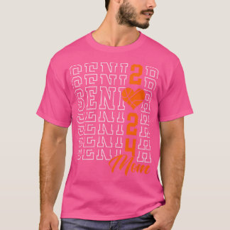 Womens Basketball Senior Mama Abschluss Class 2 T-Shirt