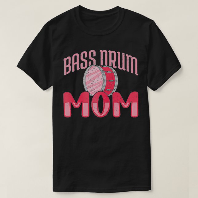 Womens Bass Drum Mama T-Shirt (Design vorne)