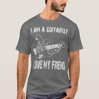 Womens Bass Gitarre Im Gitarrist Musician I L T-Shirt