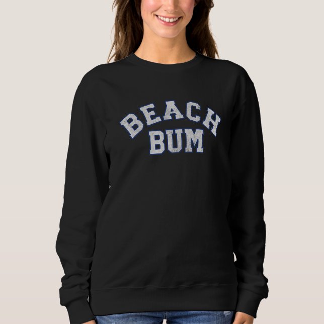 Womens Beach Bum Sweatshirt (Vorderseite)