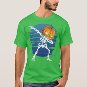 Womens Beängstigend Halloween Design graviert dabb T-Shirt