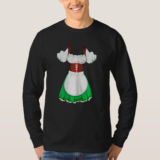 Womens Beer festival in germany women's suit dirnd T-Shirt (Vorderseite)